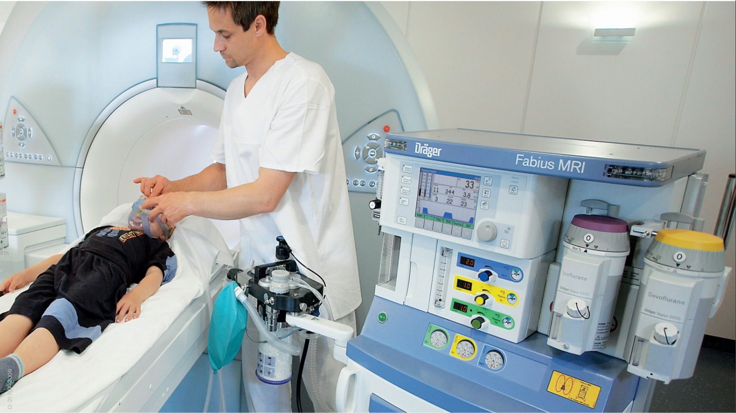 Наркозно-дыхательный аппарат Drager Fabius MRI Наркозно-дыхательный аппарат Drager Fabius MRI
